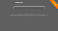 Desktop Screenshot of kissanie.com