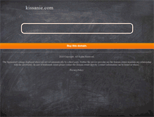 Tablet Screenshot of kissanie.com